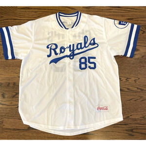 Kansas City Royals 1985 Championship Replica Jersey SGA 7-28-25 - Extra Large
